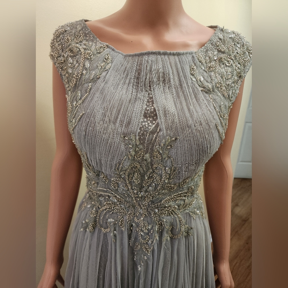 Size 12 - Montage By Mon Cheri Long Dress MSRP $850 - Picture 4 of 15